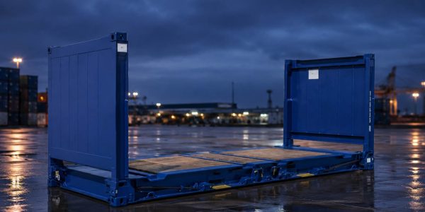20ft flatrack container