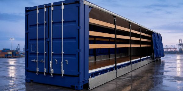 45ft High Cube Pallet Wide Curtain Side Container