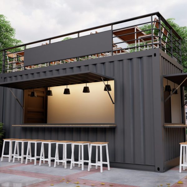 cafe-container-3d-illustration